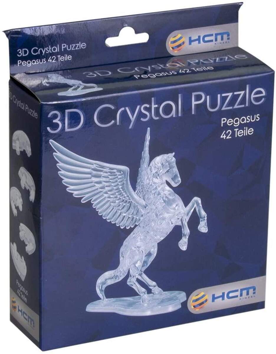 HCM Kinzel 3D Crystal Puzzle Pegasus