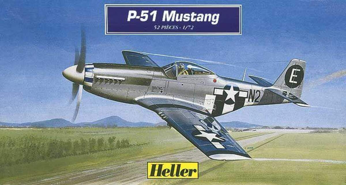 Heller Modellbau Luftfahrt North American P-51 Mustang