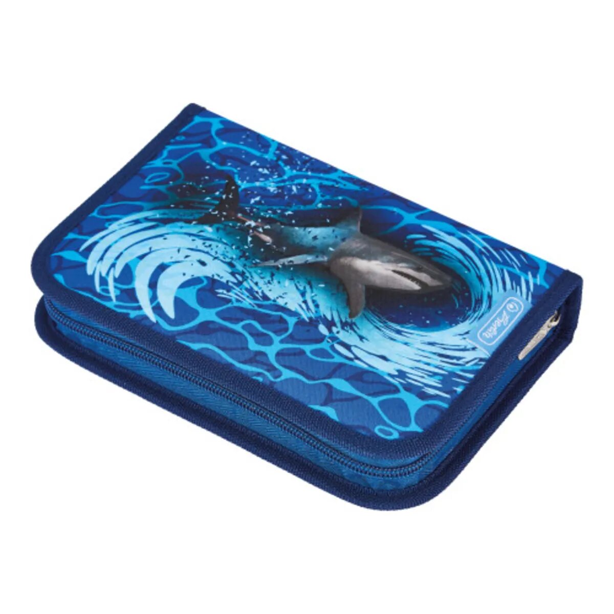 Herlitz Schüleretui Blue Shark, 31-teilig