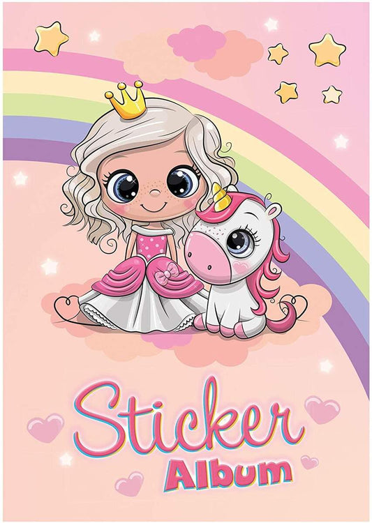 HERMA 15423 Stickeralbum Prinzessin Sweetie DIN A5 leer