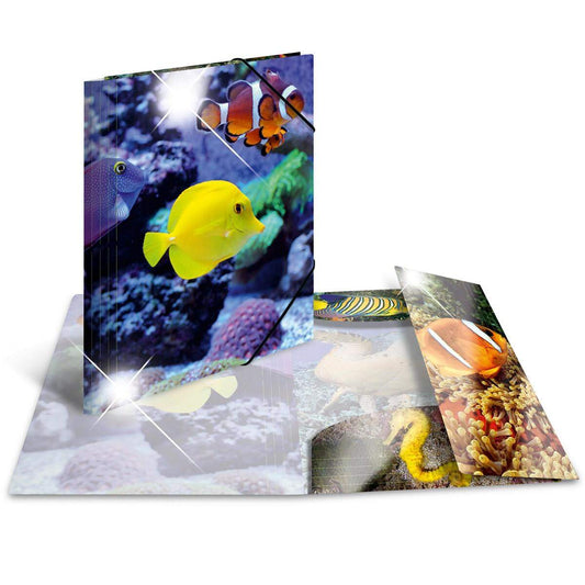 HERMA 19324 Sammelmappe Glossy Tiere A4 PP Fische