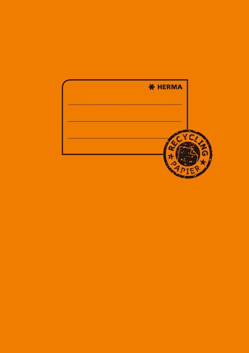 HERMA Heftschoner Papier A5 orange