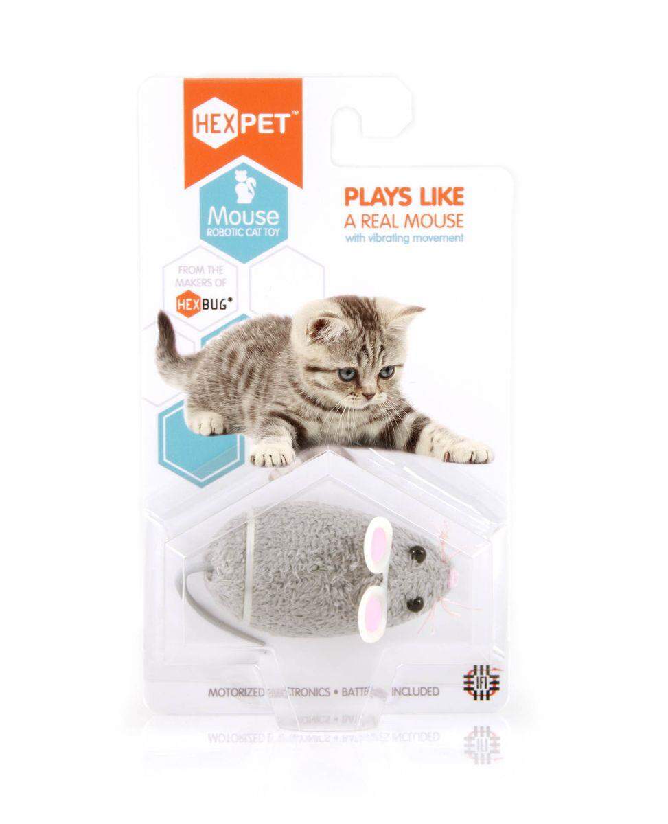 Hexbug Mouse Cat Toy - Grey
