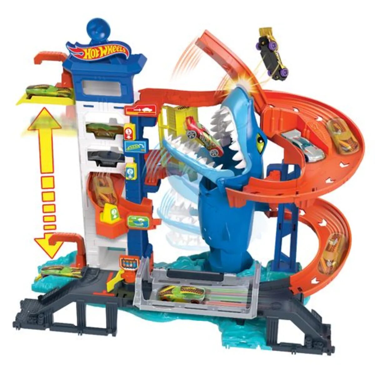 Hot Wheels City Hai-Angriff Spielset