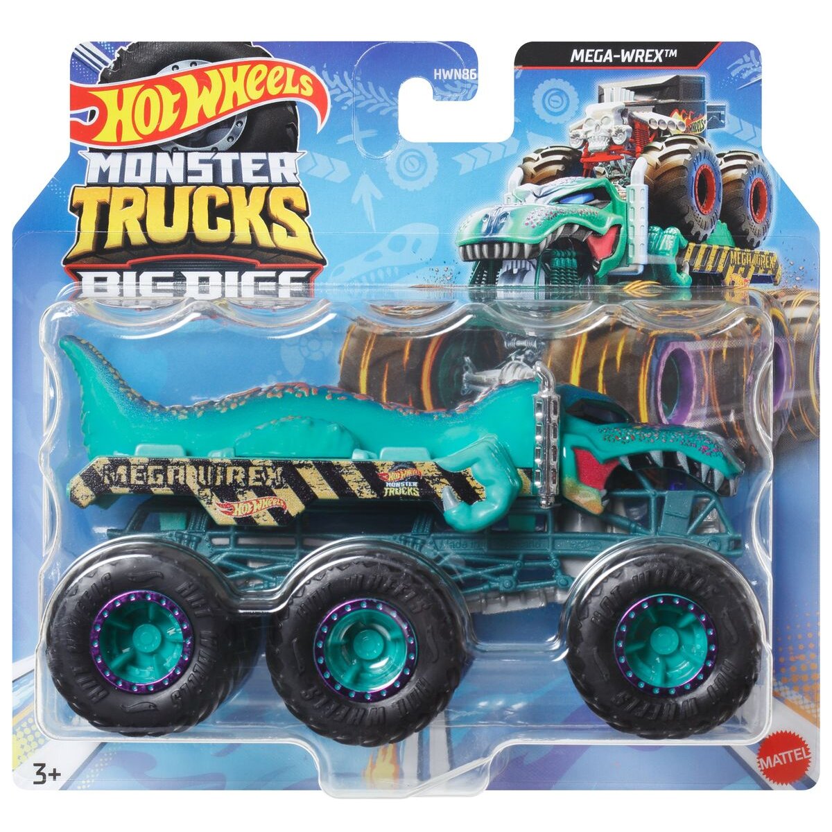 Hot Wheels Monster Trucks Big Rigs Sortiment, 1 Stück, sortiert