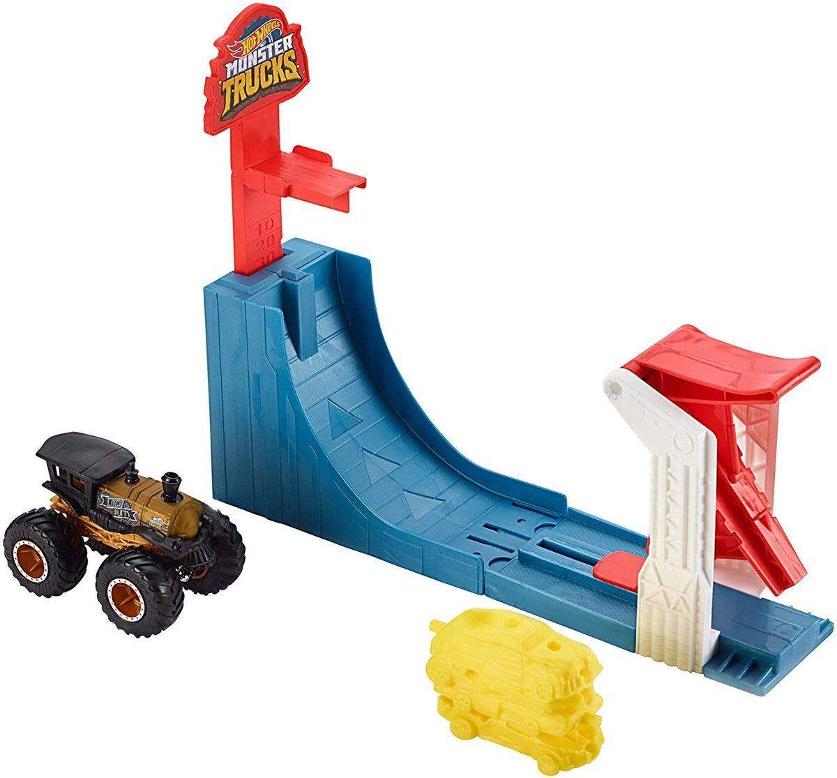 Hot Wheels Monster Trucks Mega Sprung-Blaster