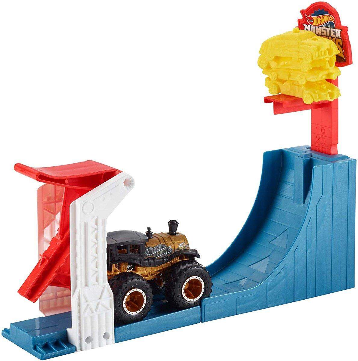 Hot Wheels Monster Trucks Mega Sprung-Blaster