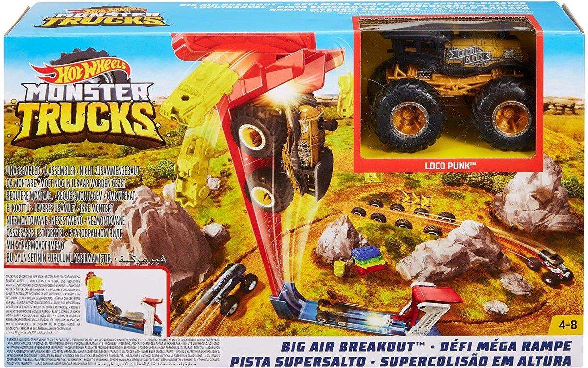 Hot Wheels Monster Trucks Mega Sprung-Blaster