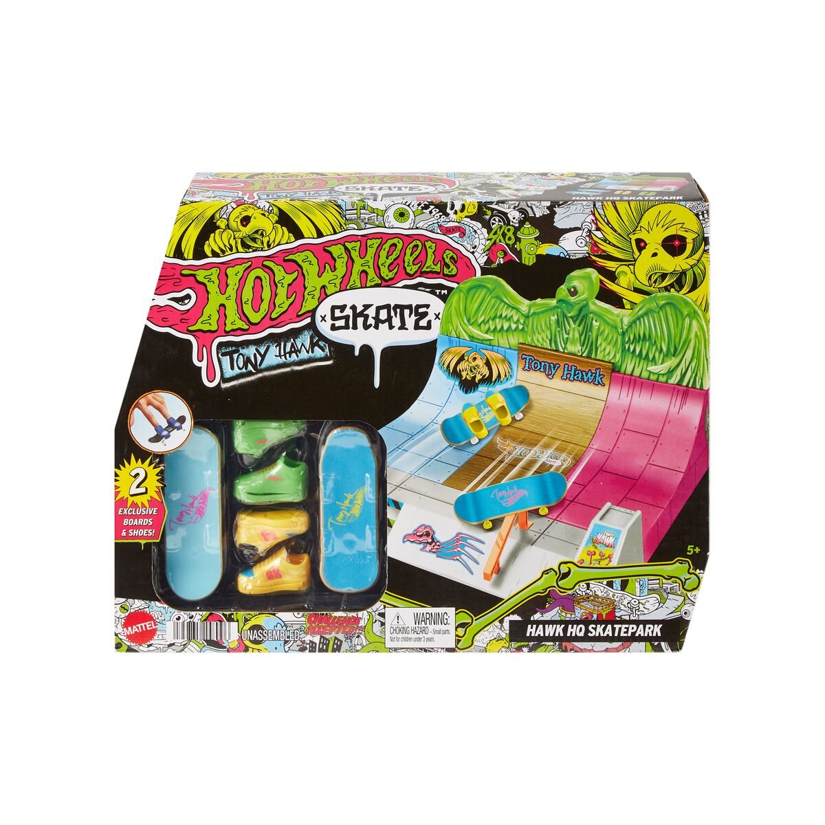 Hot Wheels Skate Hawk HQ Skatepark