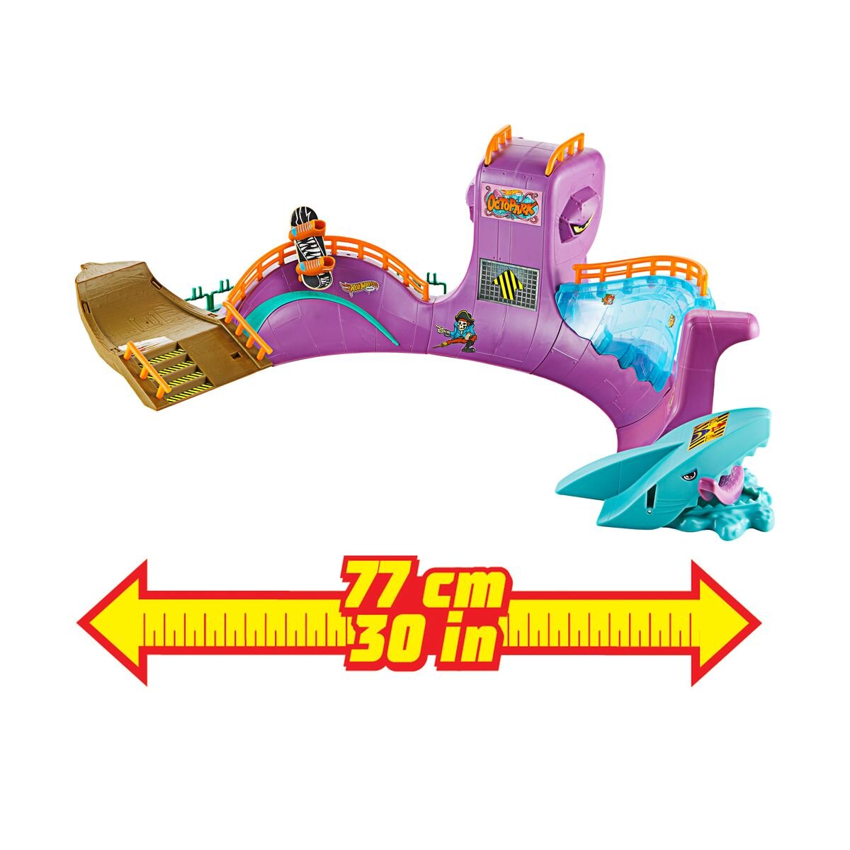 Hot Wheels Skate Octopark Skate Set