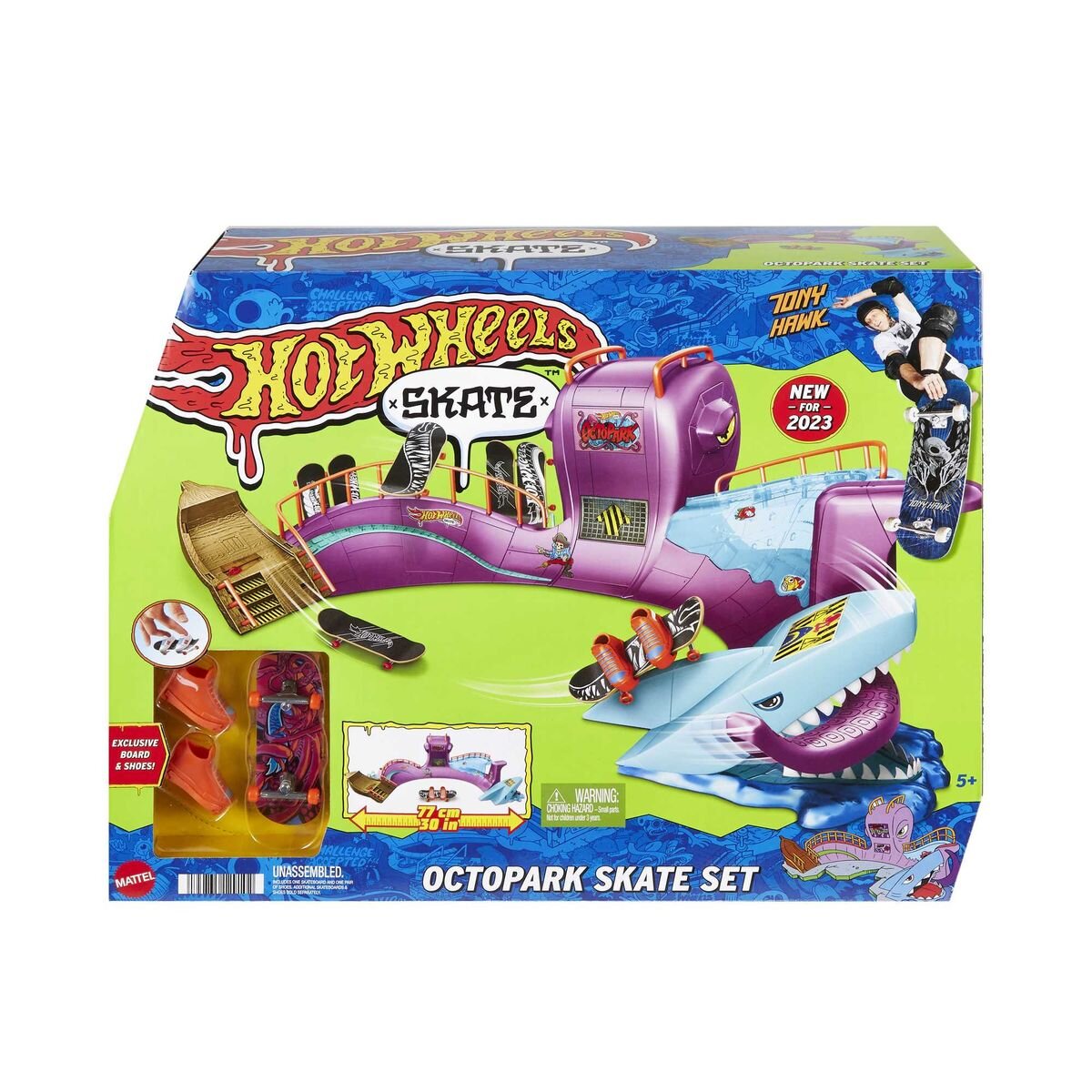Hot Wheels Skate Octopark Skate Set