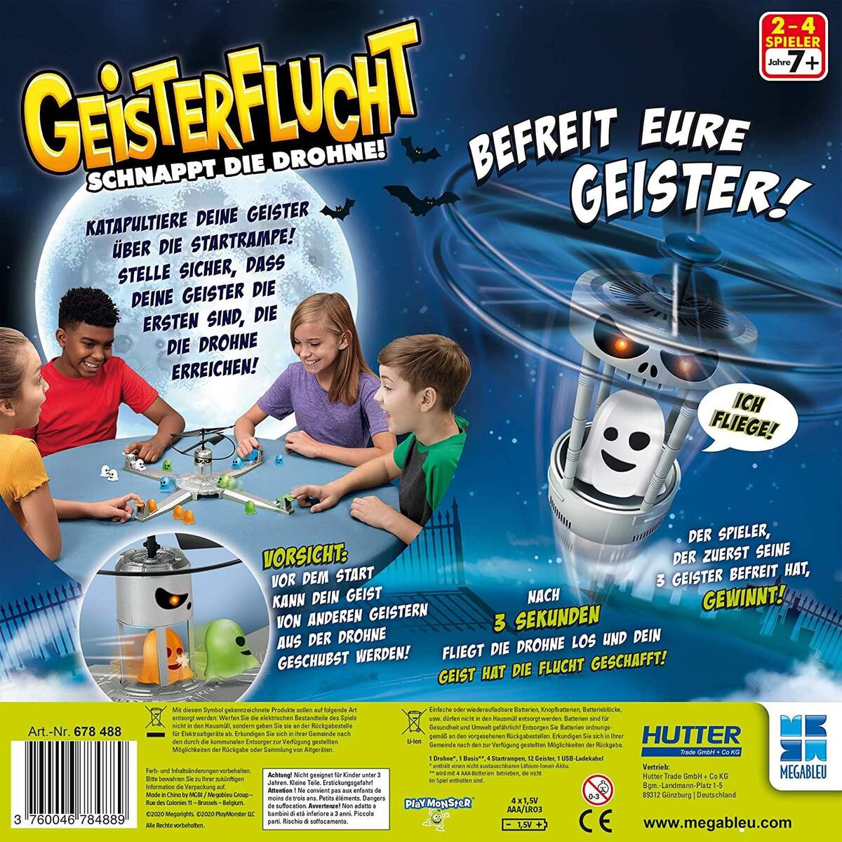 Hutter Trade Megableu Geisterflucht - Schnappt die Drohne
