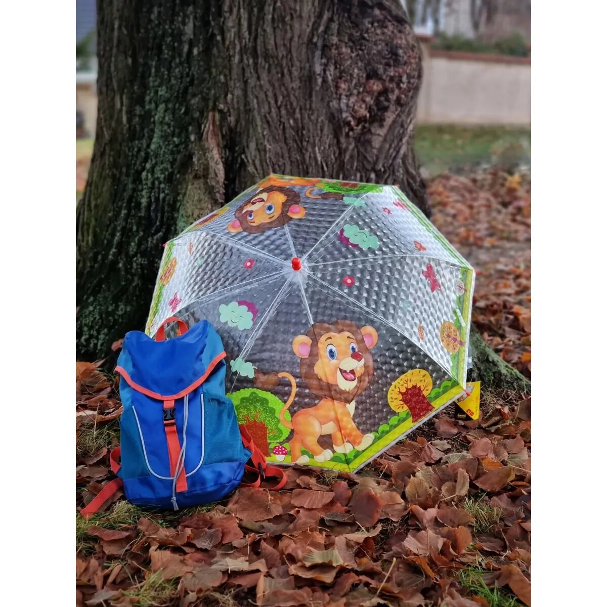 Idena Kinderschirm Löwe