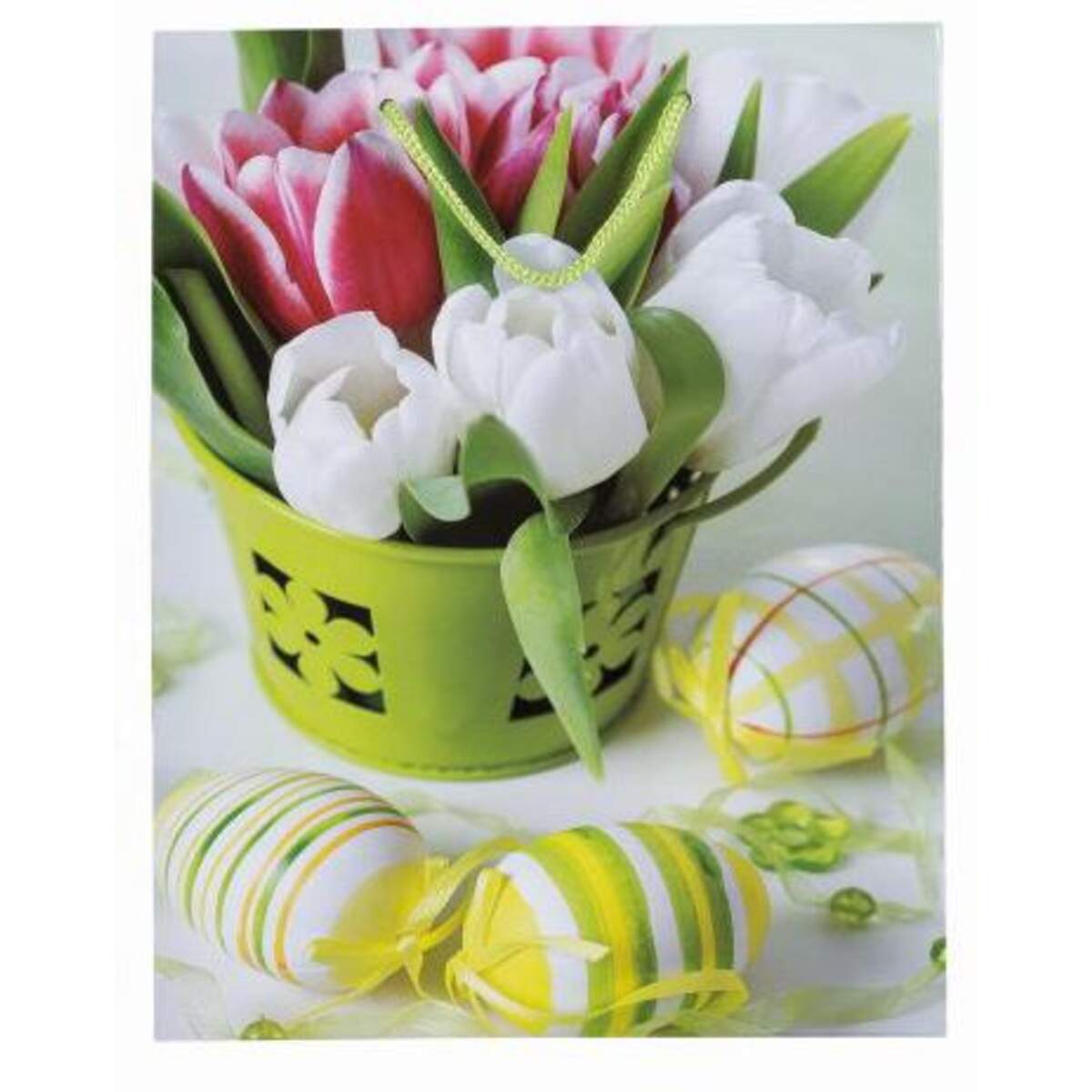 Idena Lacktasche Ostern, 18 x 23 x 8cm, sortiert
