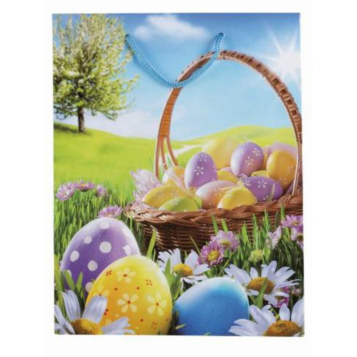 Idena Lacktasche Ostern, 18 x 23 x 8cm, sortiert