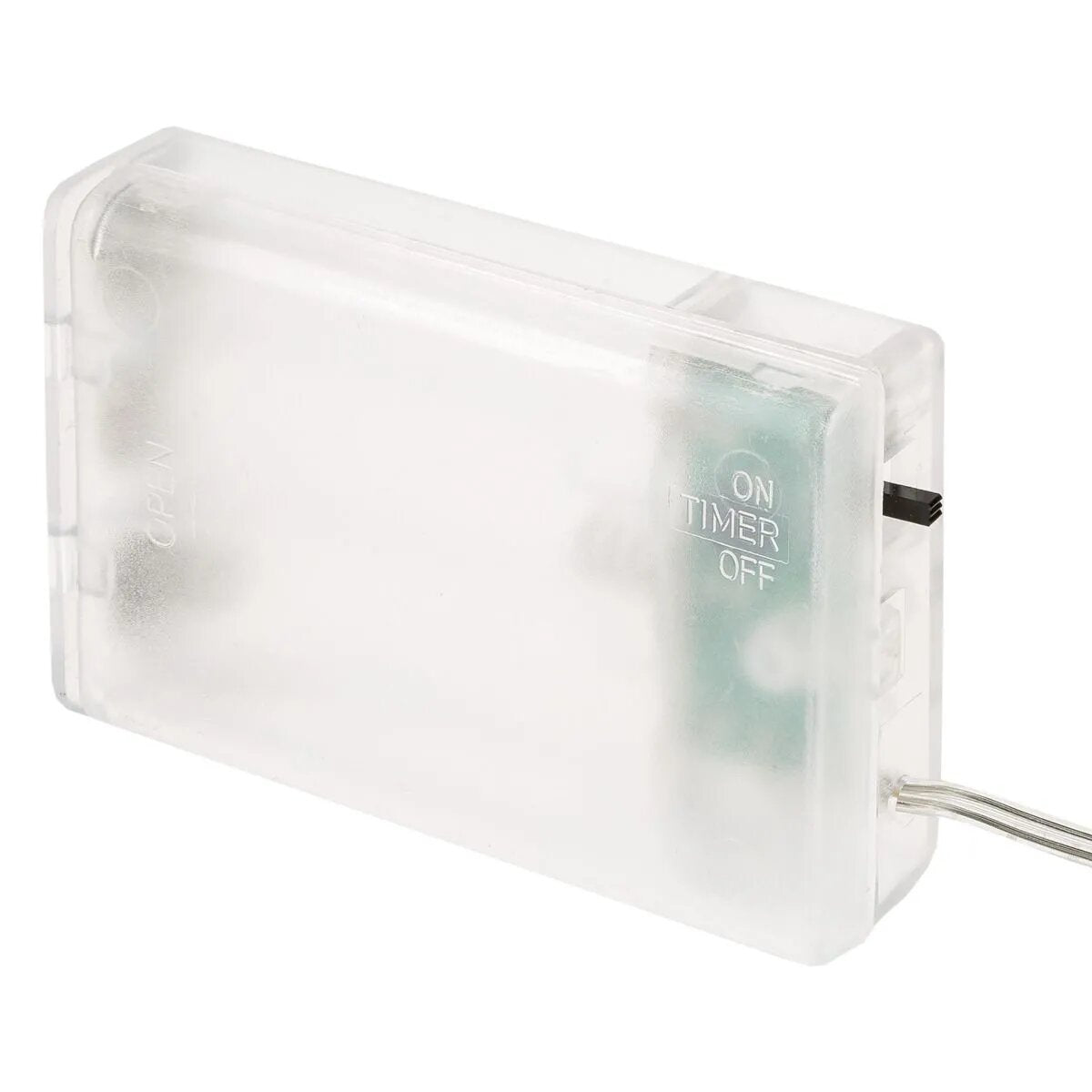 Idena LED Micro Lichterkette mit Timer, 30er, bunt