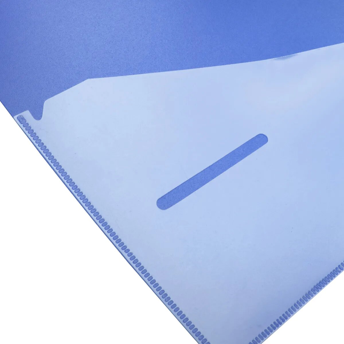 Idena Ringbuch, DIN A4, 3,5 cm Rücken, transluzent, blau