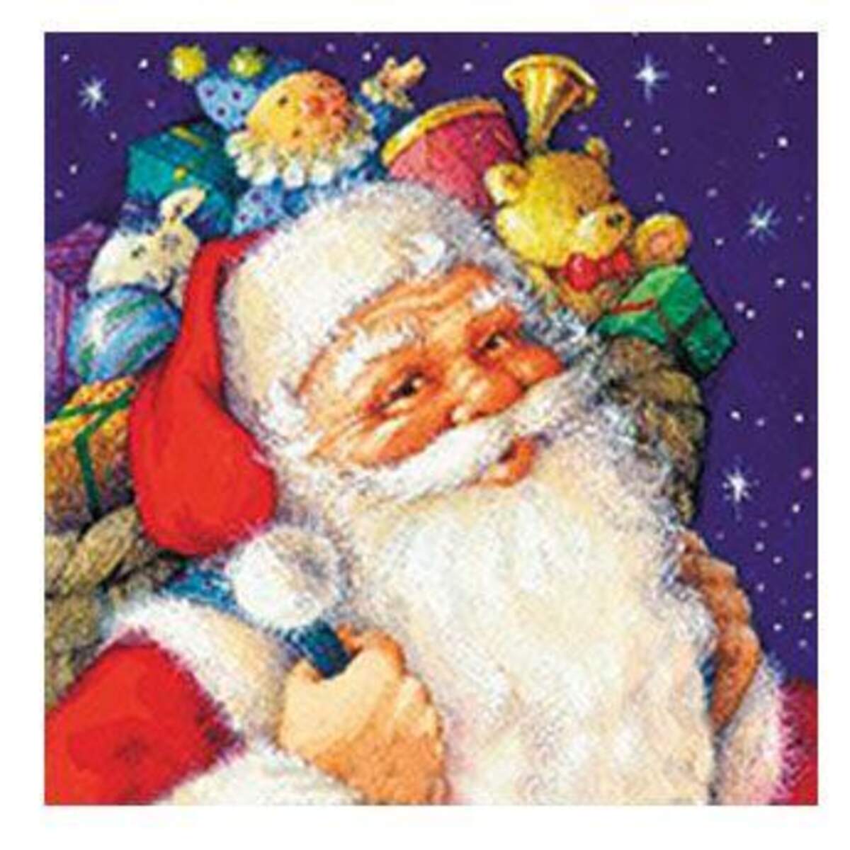 Idena Servietten Weihnachtsmotive, 1 Packung, 8-fach sortiert