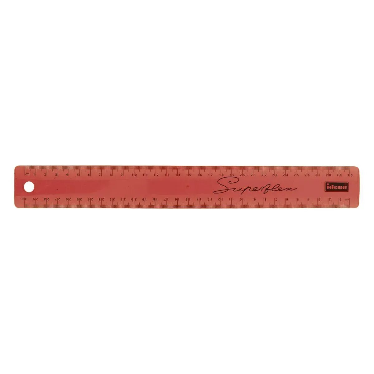 Idena Superflex Lineal 30 cm, 1 Stück, 4-fach sortiert