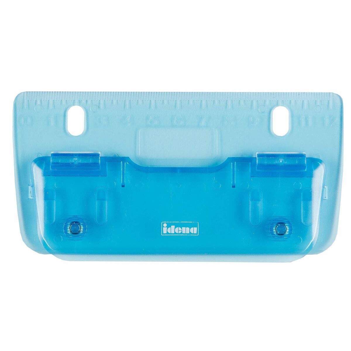 Idena Taschenlocher, abheftbar, blau