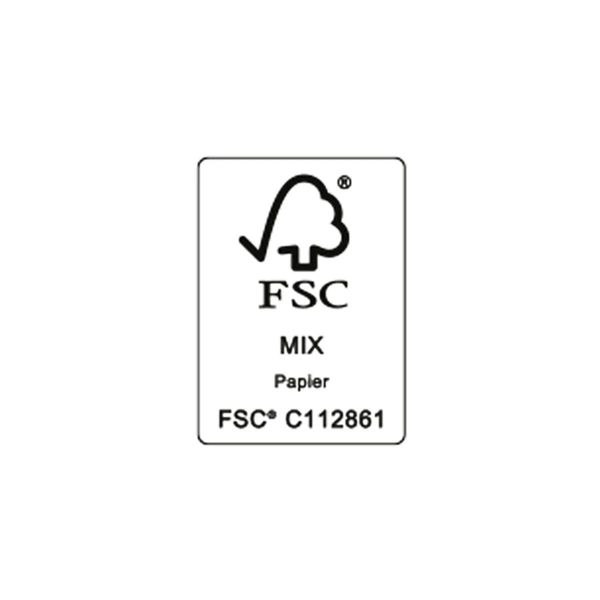 Idena Zettelklotz FSC-MIX 9x9cm 800 Blatt lose weiß