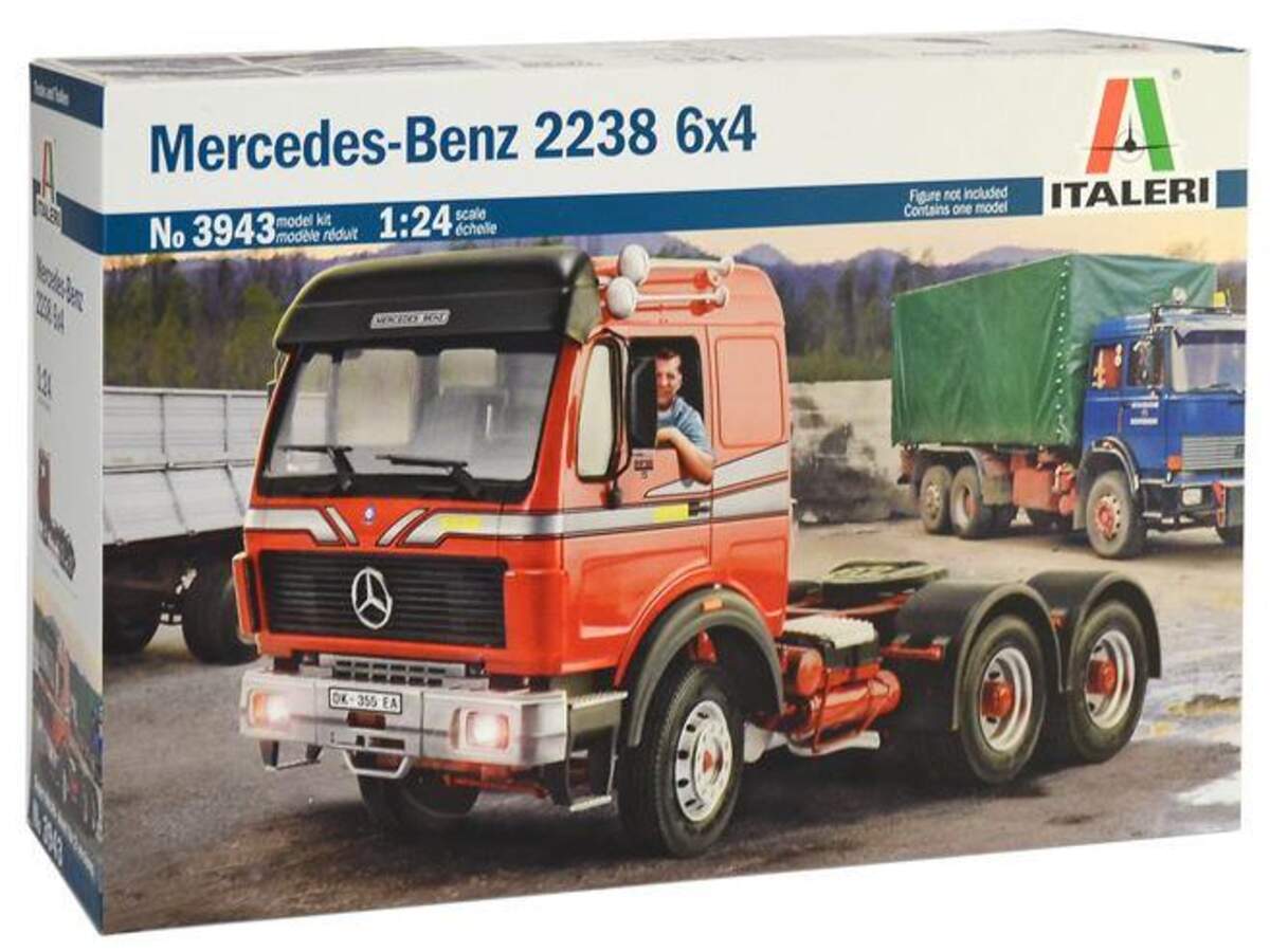 Italeri Mercedes-Benz 2238 6x4, 1:24