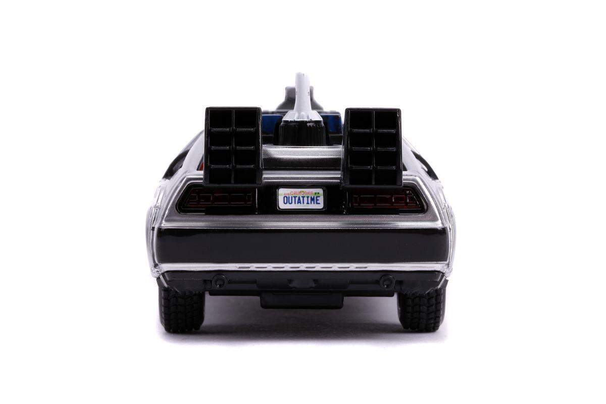 Jada Back to The Future II Fahrzeug Time Machine, Grau