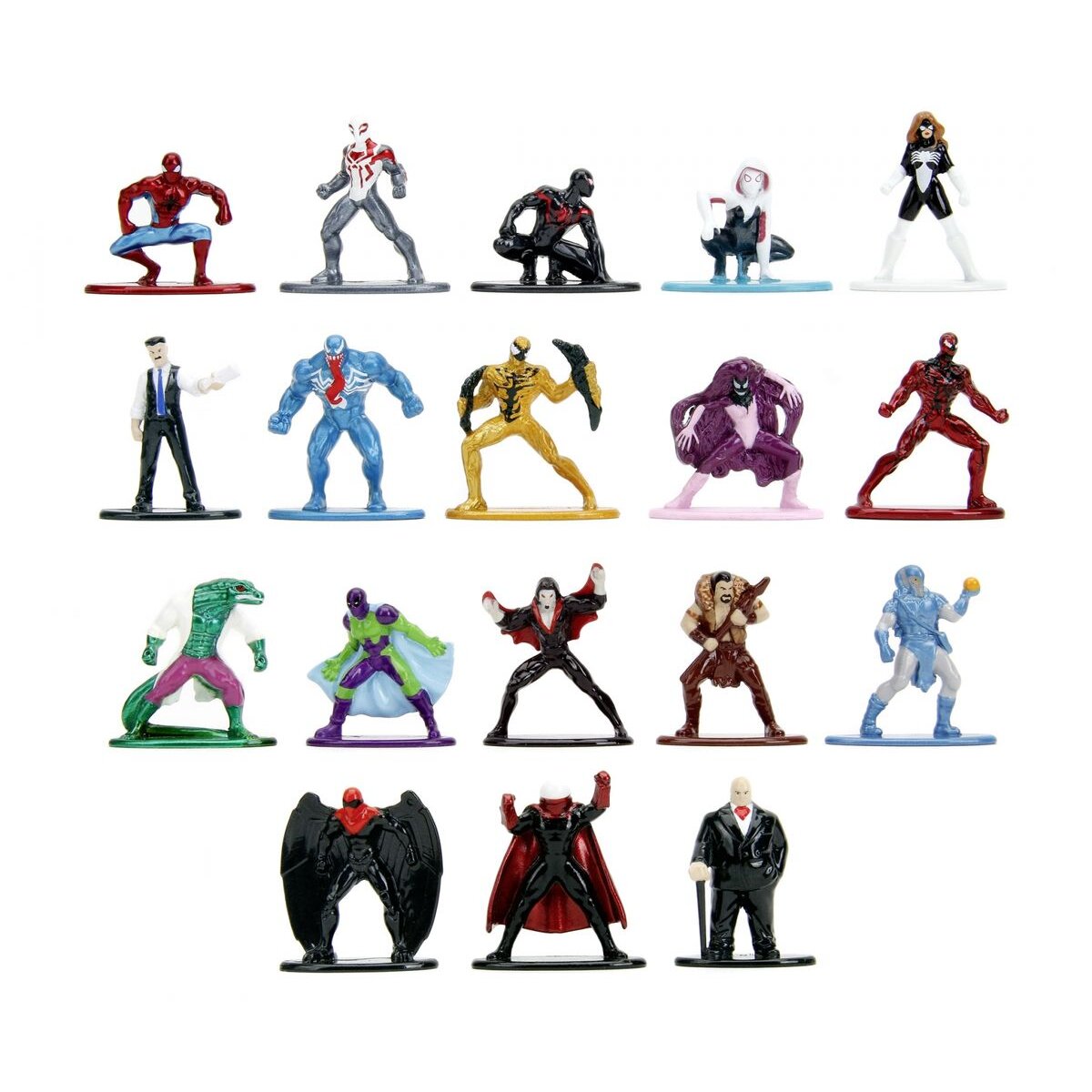 Jada Marvel Multi Pack Nano Figures, Wave 9, 18er Set