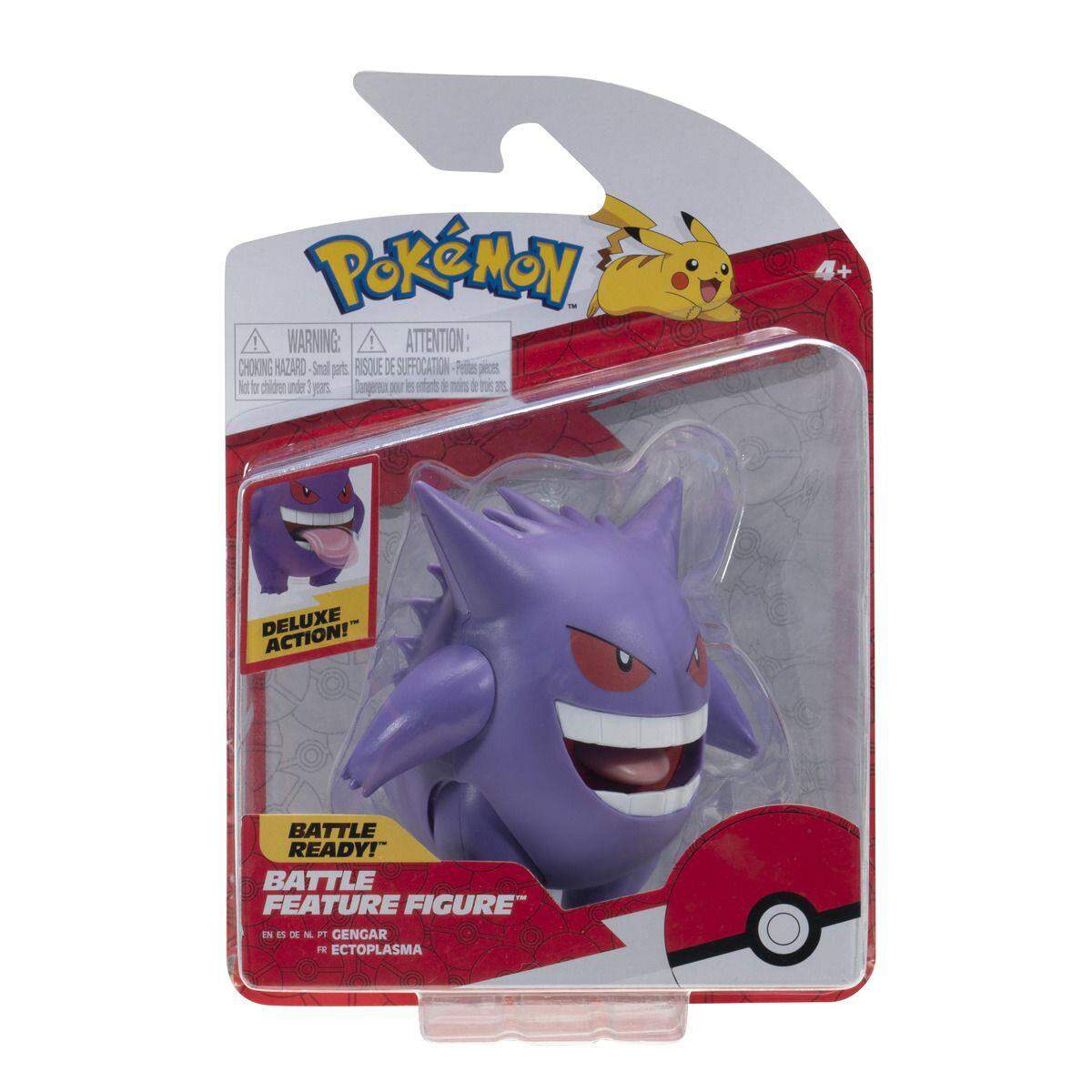 Jazwares Pokemon Battle Feature Figur, 1 Stück, 4-fach sortiert