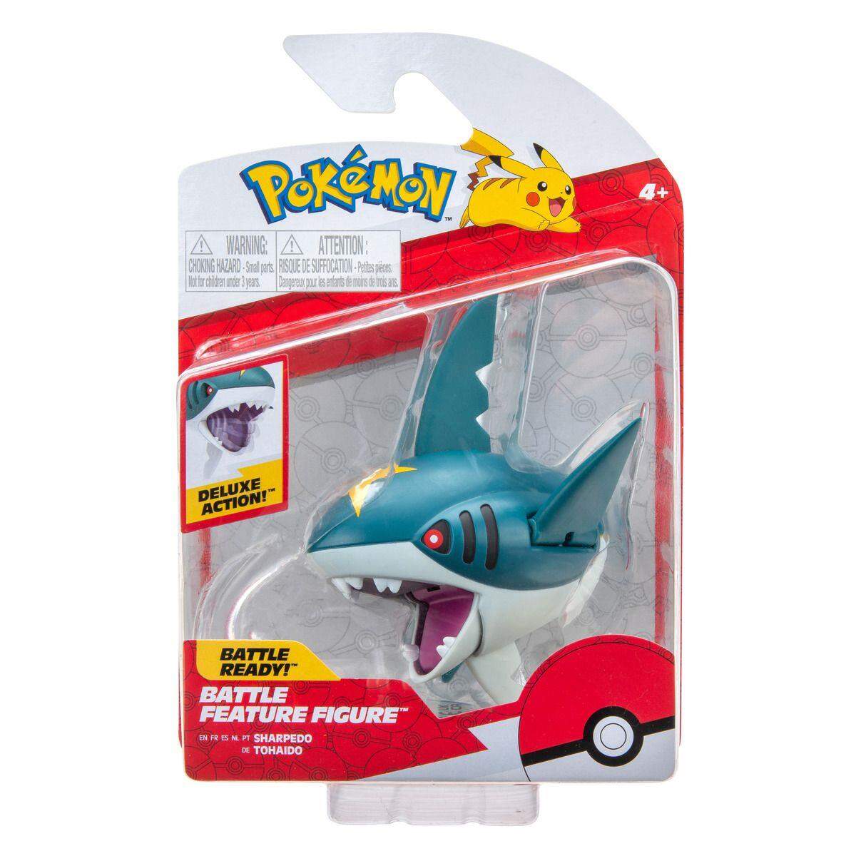 Jazwares Pokemon Battle Feature Figur, 1 Stück, 4-fach sortiert