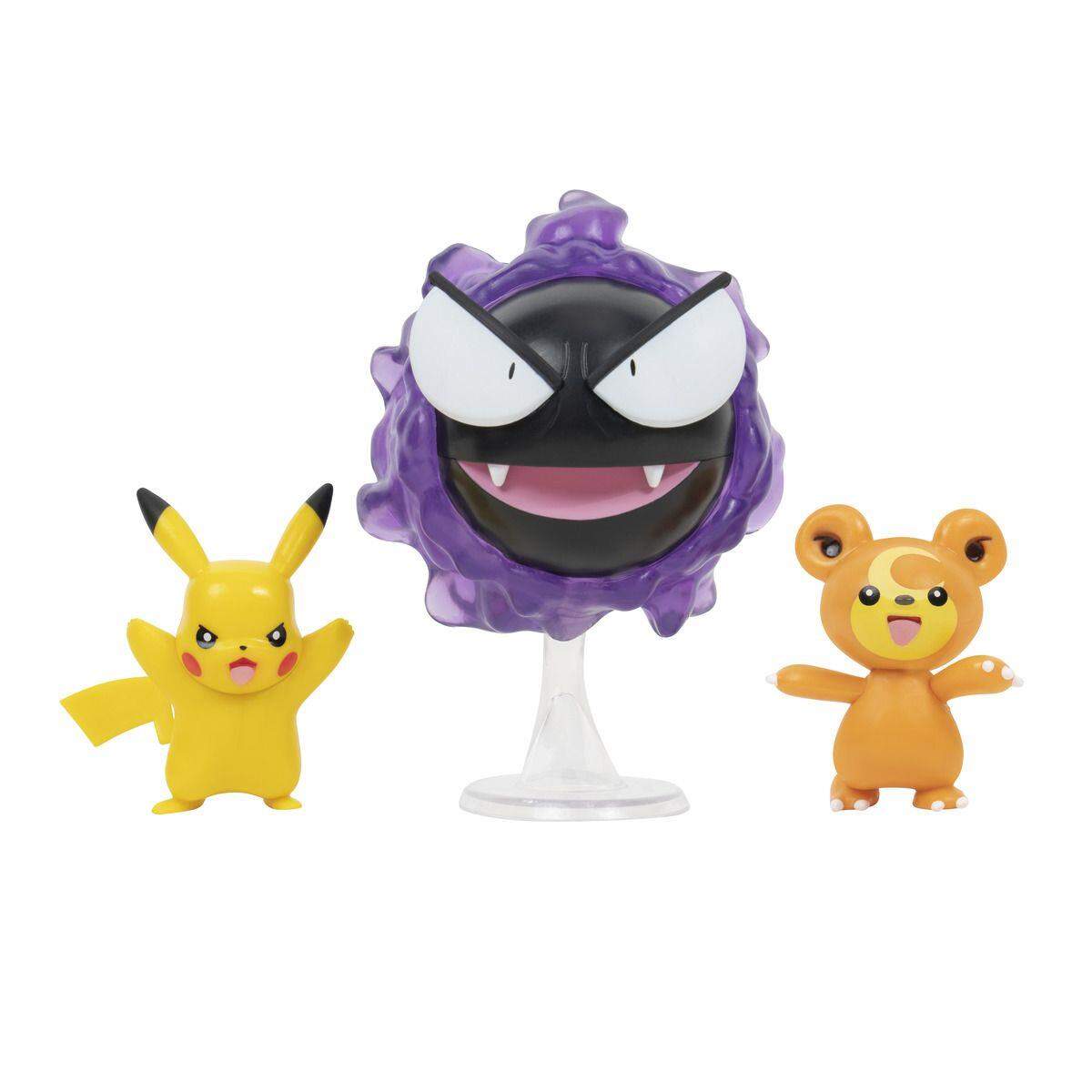 Jazwares Pokemon Battle Figurenset, 1 Packung, 7-fach sortiert