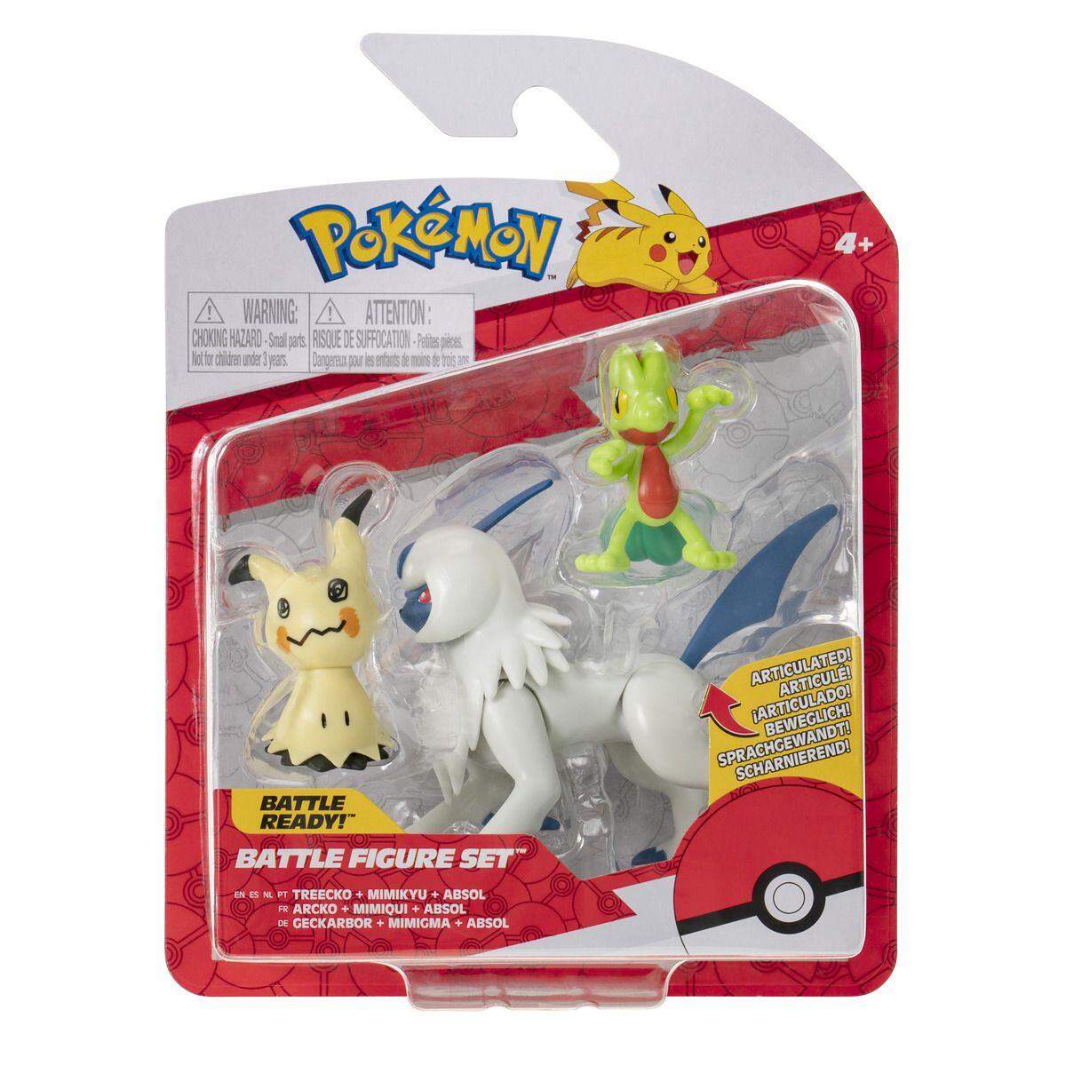 Jazwares Pokemon Battle Figurenset, 1 Packung, 7-fach sortiert