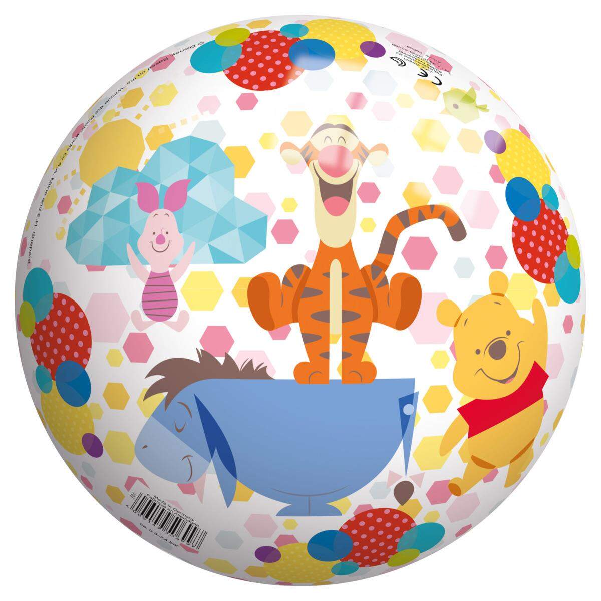 John Vinyl Spielball Winnie The Pooh 23 cm, sortiert
