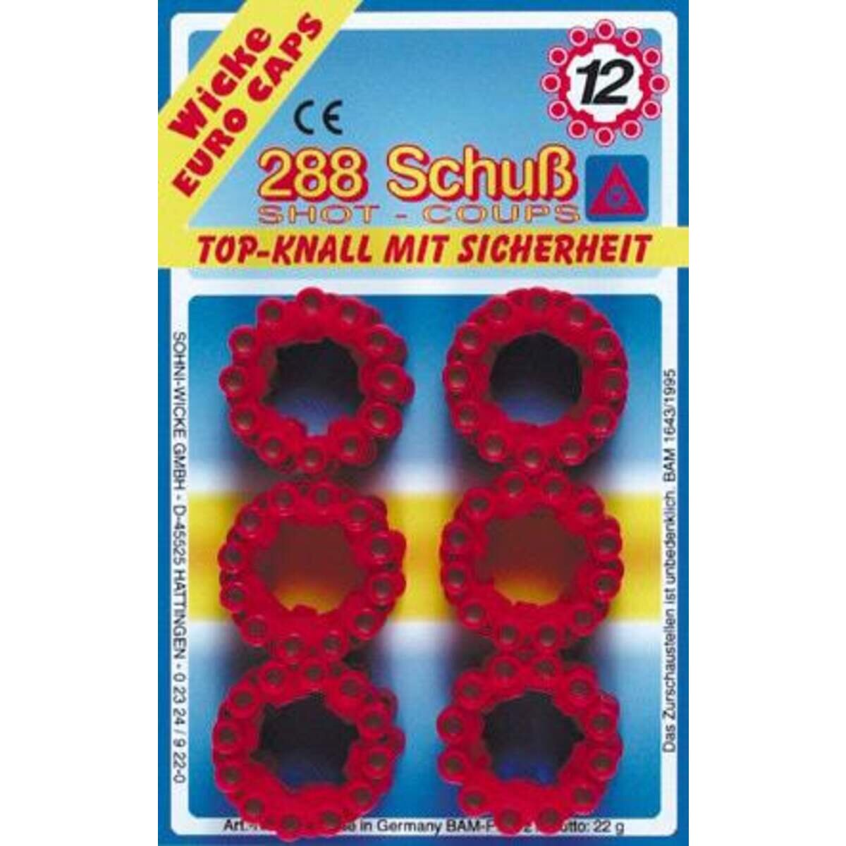 Johntoy SohniWicke Ringe 12-Schuss Munition