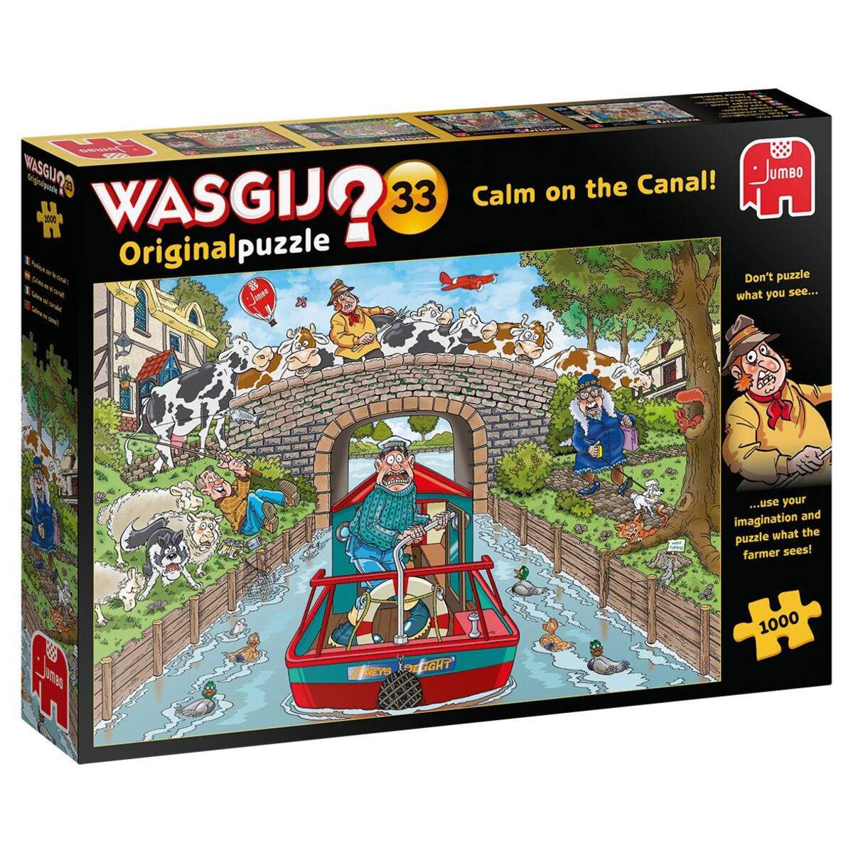 Jumbo Puzzle Wasgij Original 33, 1000 Teile