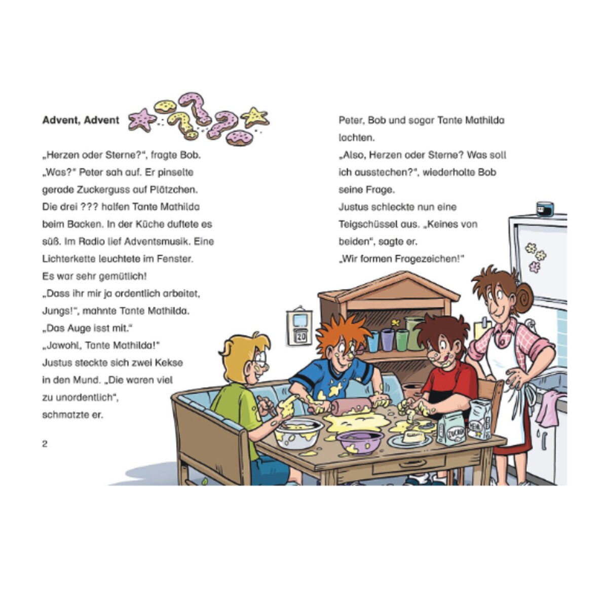 KOMSOS Die drei ??? Kids Bücherhelden 2.Kl. Die Weihnachtsräuber