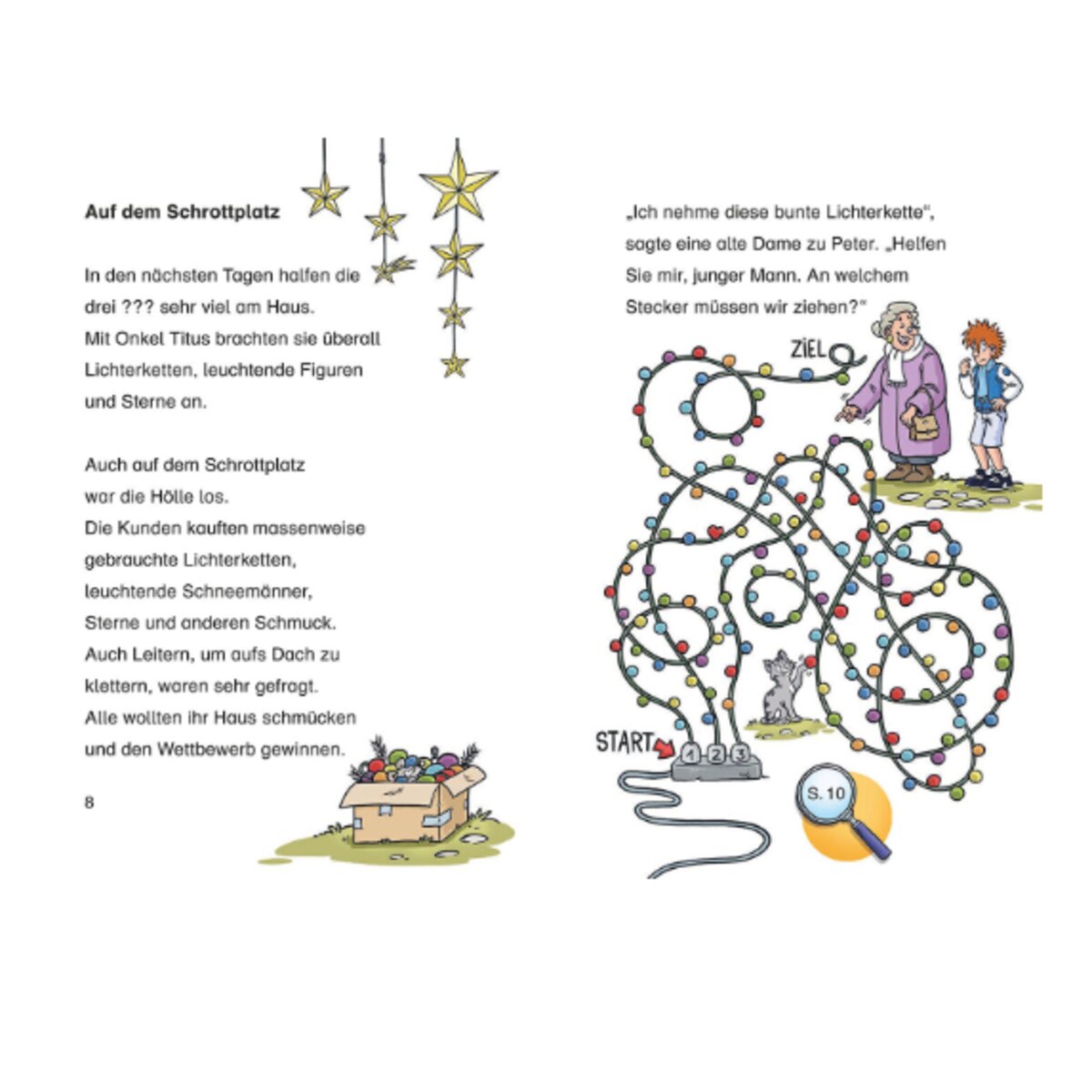 KOMSOS Die drei ??? Kids Bücherhelden 2.Kl. Die Weihnachtsräuber