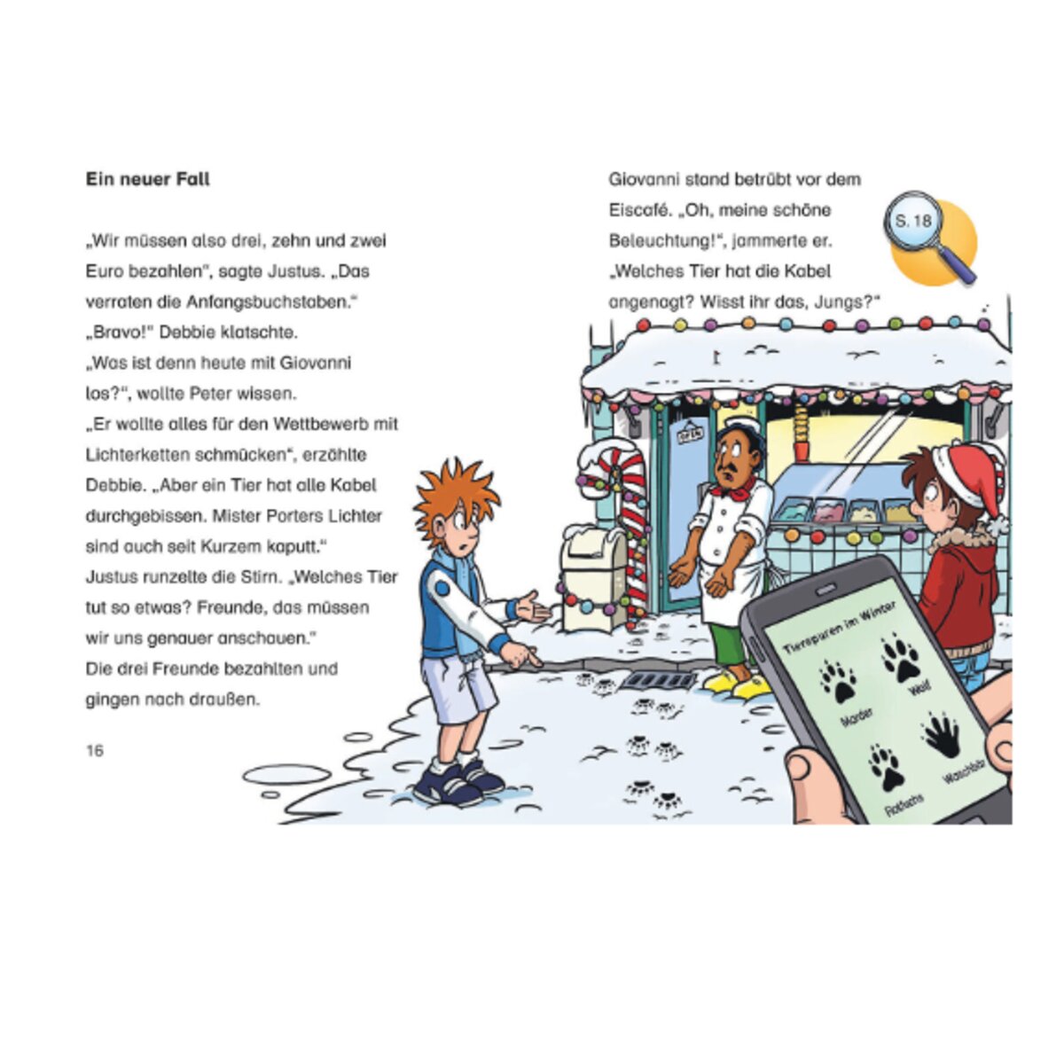KOMSOS Die drei ??? Kids Bücherhelden 2.Kl. Die Weihnachtsräuber