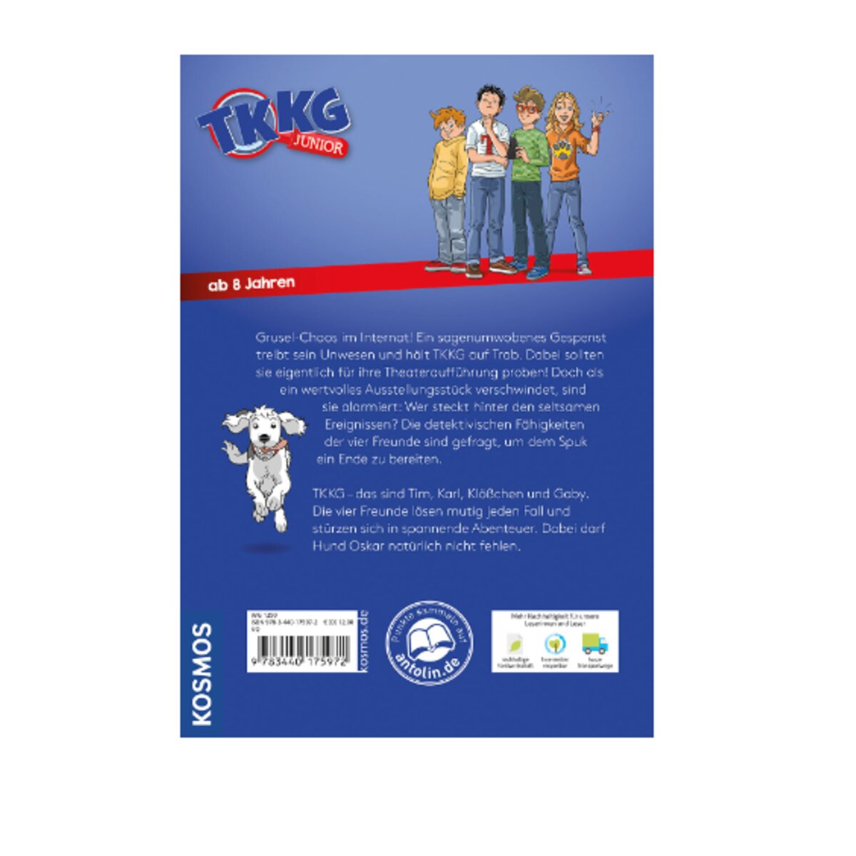 KOMSOS TKKG Junior 20 Geisterspuk im Internat