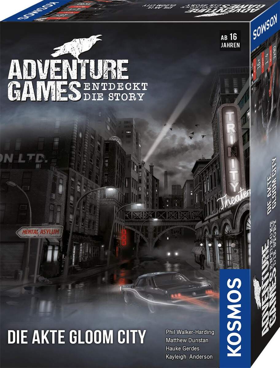 KOSMOS Adventure Games - Die Akte Gloom City