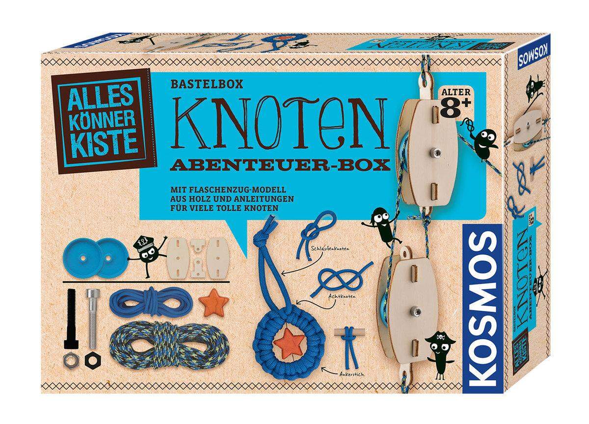KOSMOS Alleskönnerkiste Knoten Abenteuer-Box
