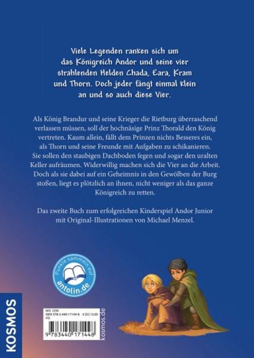 KOSMOS Andor Junior Buch - Der Sturm auf die Rietburg