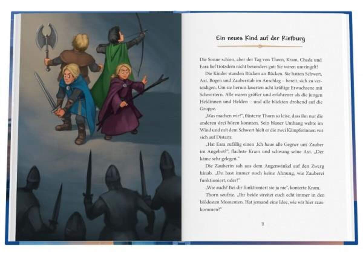 KOSMOS Andor Junior Buch - Der Sturm auf die Rietburg