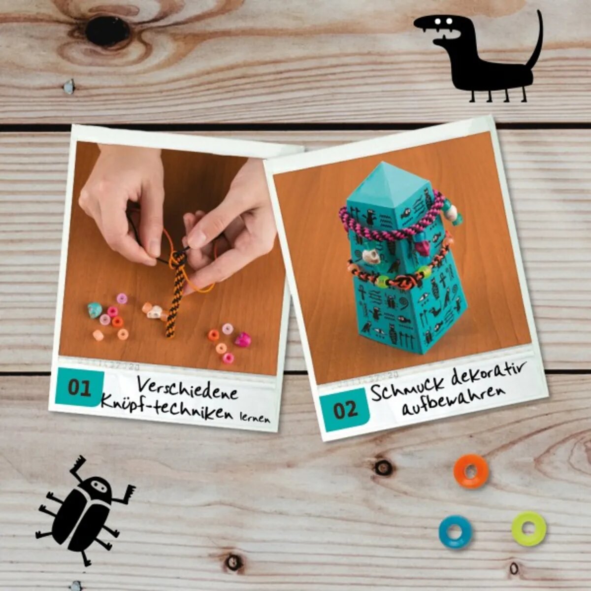 KOSMOS Armbänder knüpfen