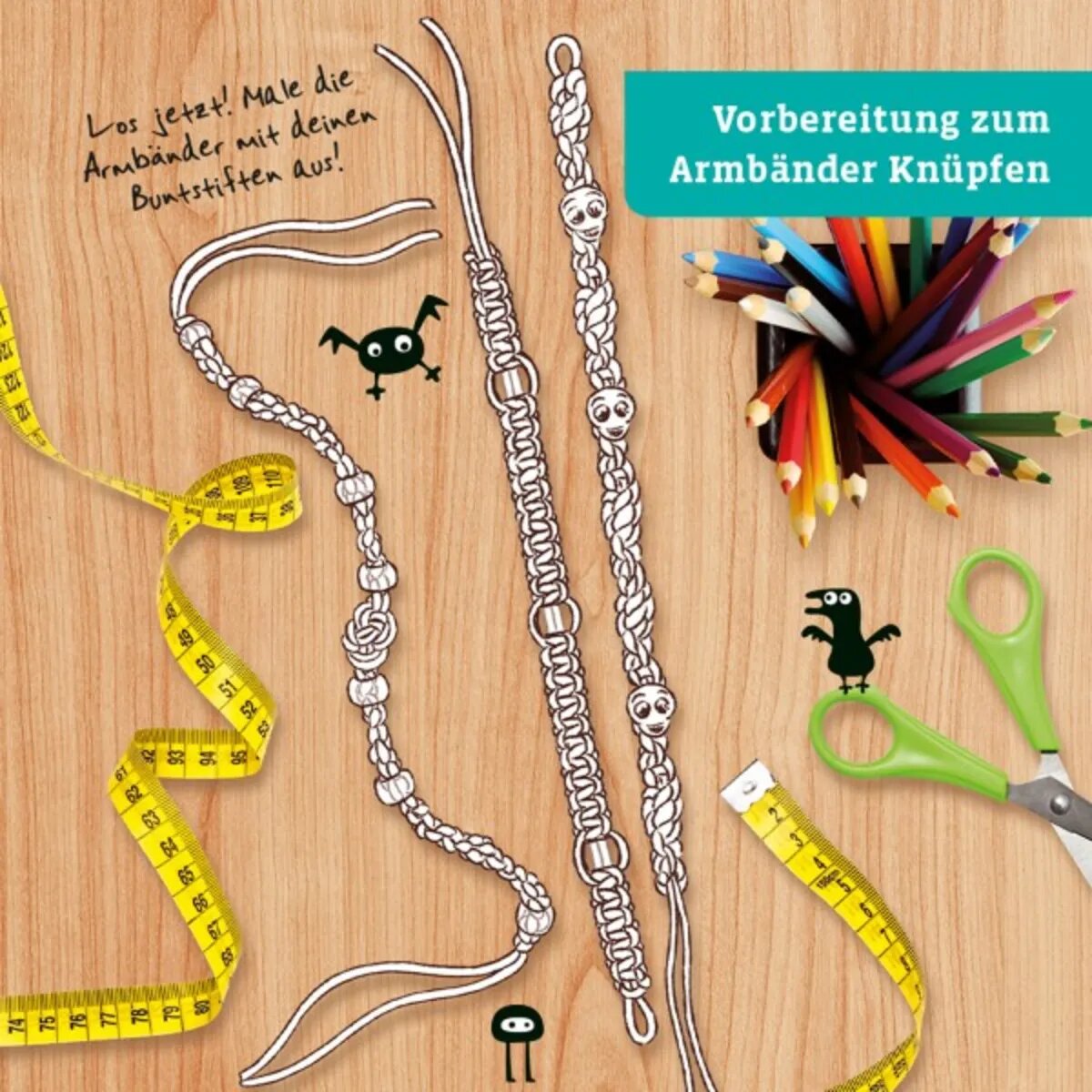 KOSMOS Armbänder knüpfen