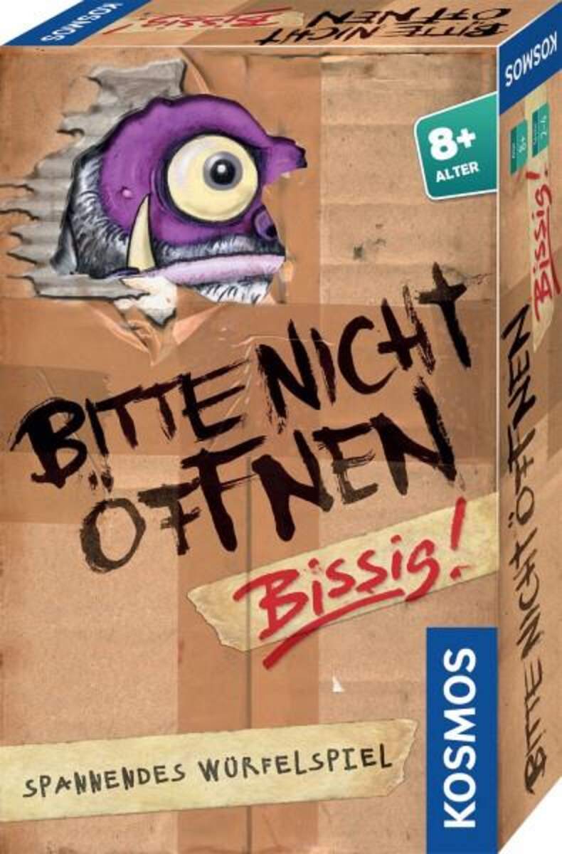KOSMOS Brettspiel Bitte nicht öffnen - Bissig!