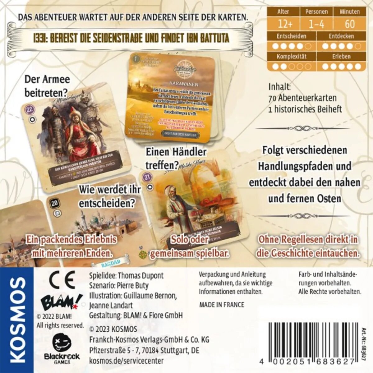KOSMOS Cartaventura Karawanen