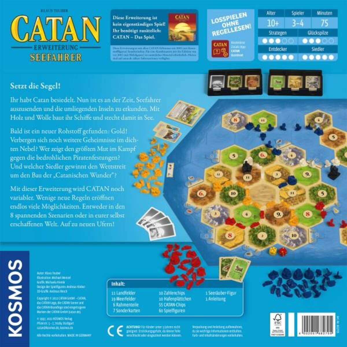 KOSMOS CATAN - Erweiterung - Seefahrer