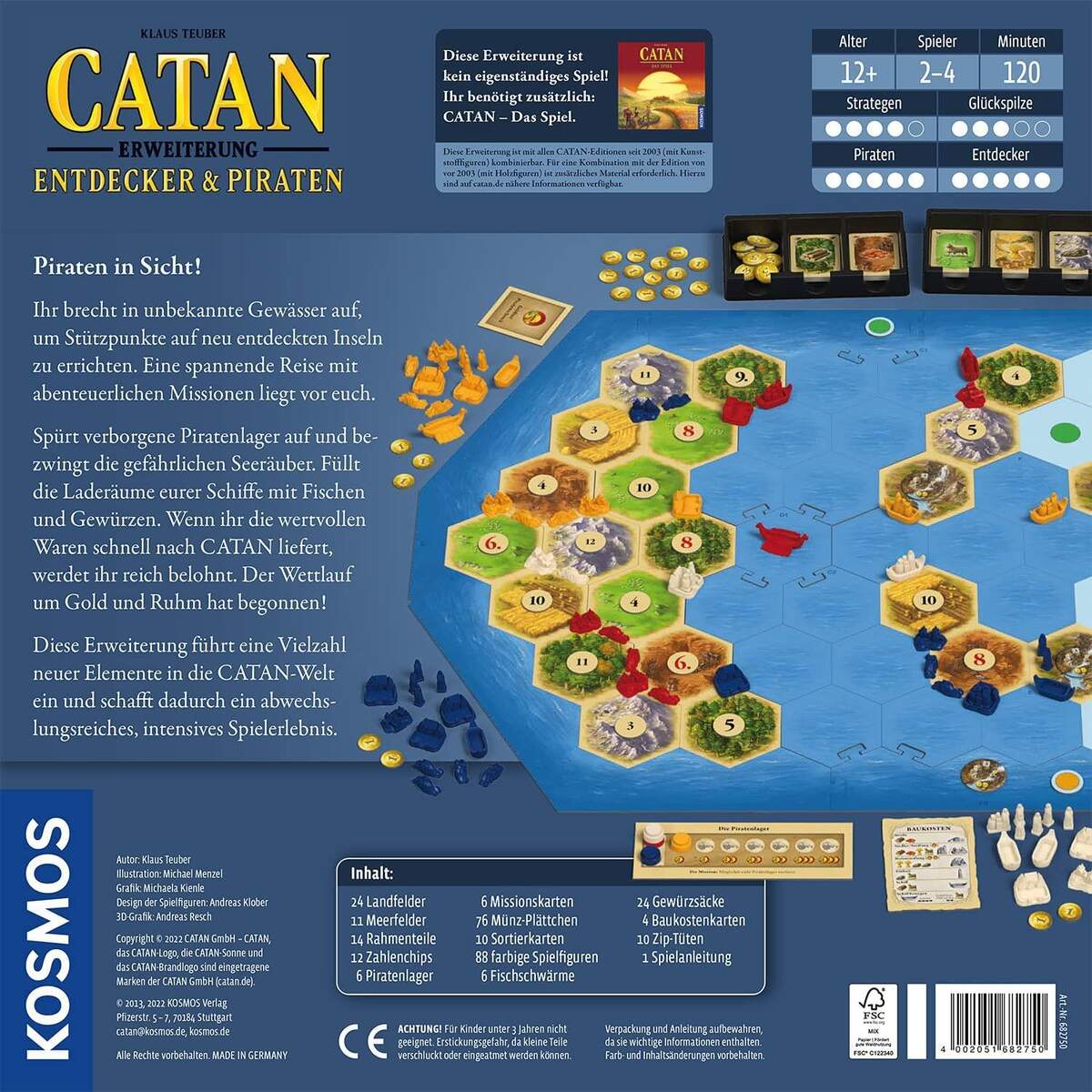 KOSMOS CATAN Entdecker & Piraten