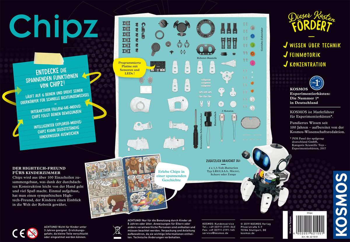 KOSMOS Chipz Dein intelligenter Roboter
